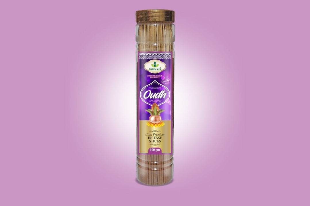 Green Air Agarbatti Oudh | Signature Fragrances for Pooja & Rituals - 8975