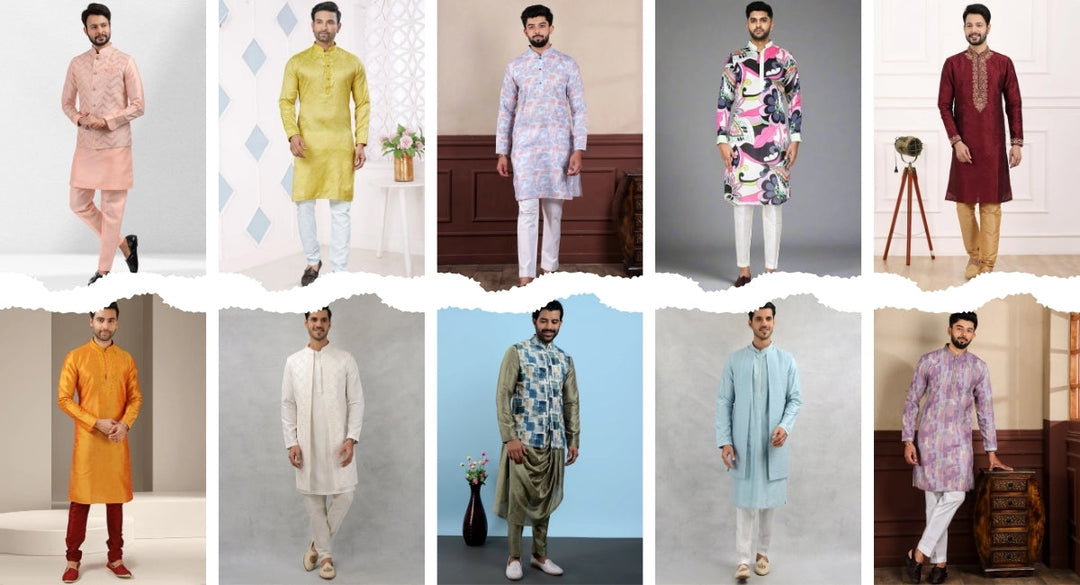 Top 10 Kurta Pajama Styles for Men in 2025 – Trendy & Timeless Picks