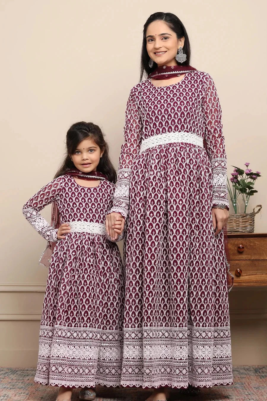 Explore our mother and daughter collection – shop coordinated traditional wear for a perfect bonding look.
