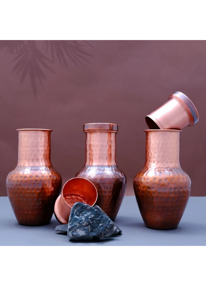 Shivam Copper Antique Jar | High-Quality Rust-Resistant Décor