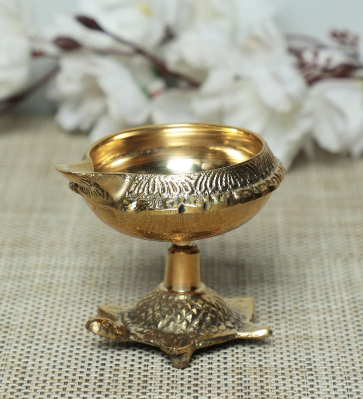 Kuber Brass Diya | Premium Pooja Items Collection
