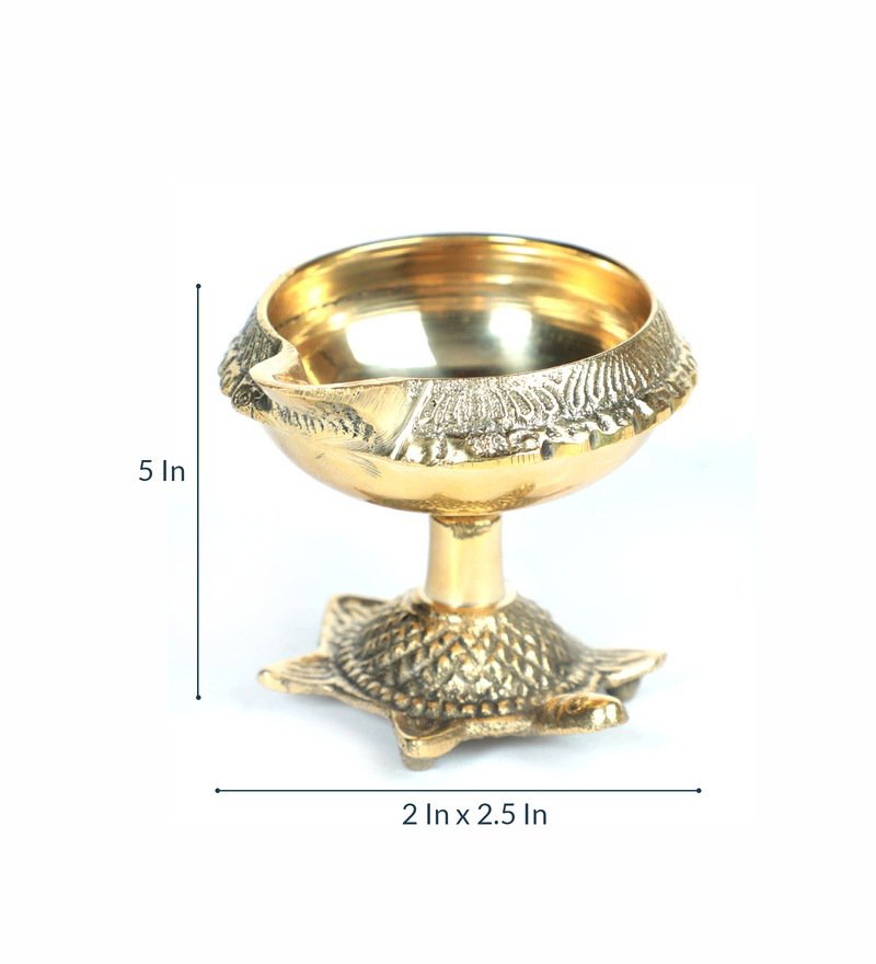 Kuber Brass Diya | Premium Pooja Items Collection
