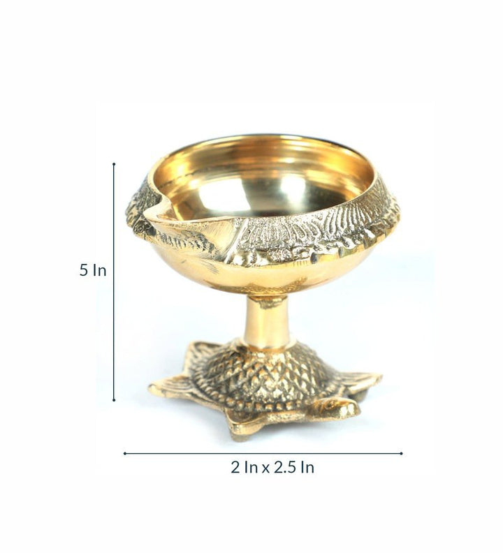 Kuber Brass Diya | Premium Pooja Items Collection