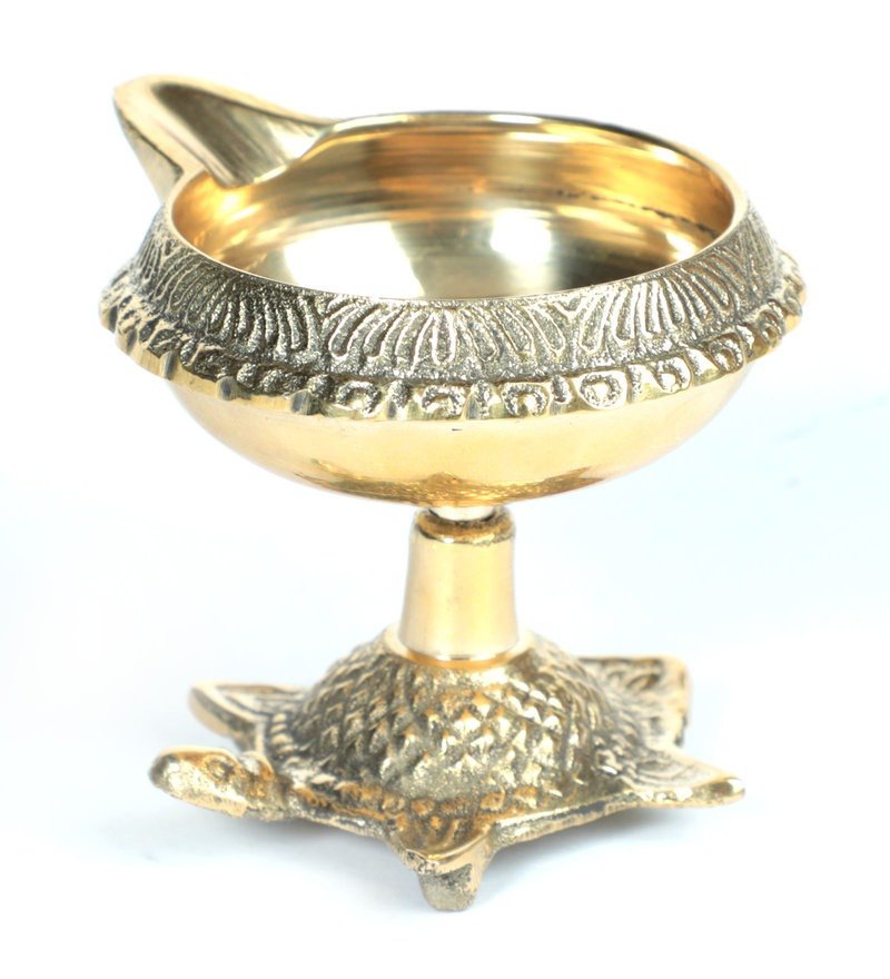 Kuber Brass Diya | Premium Pooja Items Collection