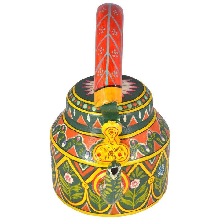 Ethnic Art Tea Kettle | Home Decor Piece with 1L Capacity