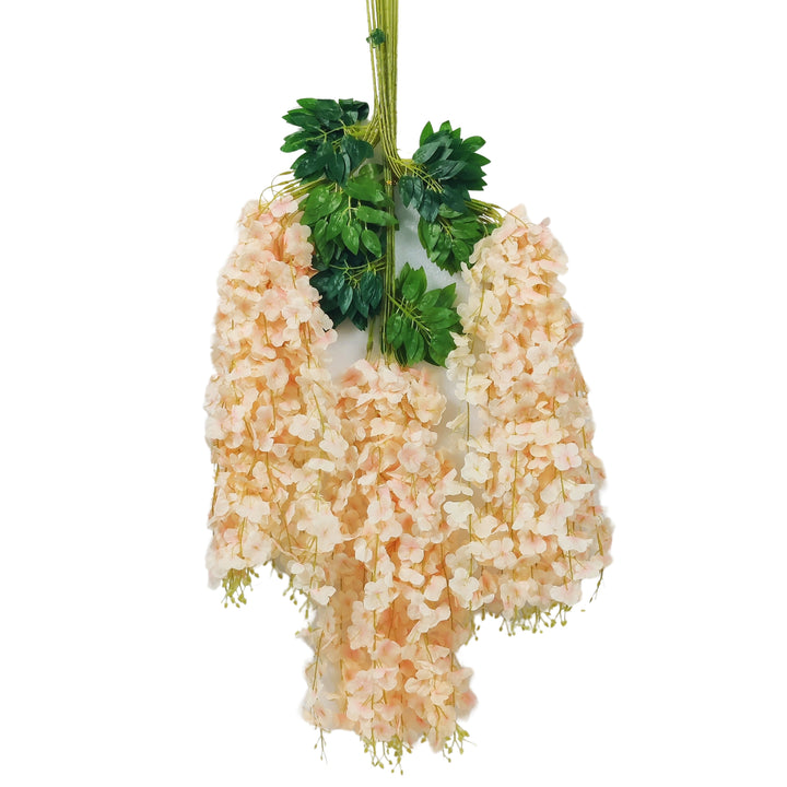 Wisteria Artificial Flower multicolor | Beautiful Wisteria Hanging Blooms for Decor