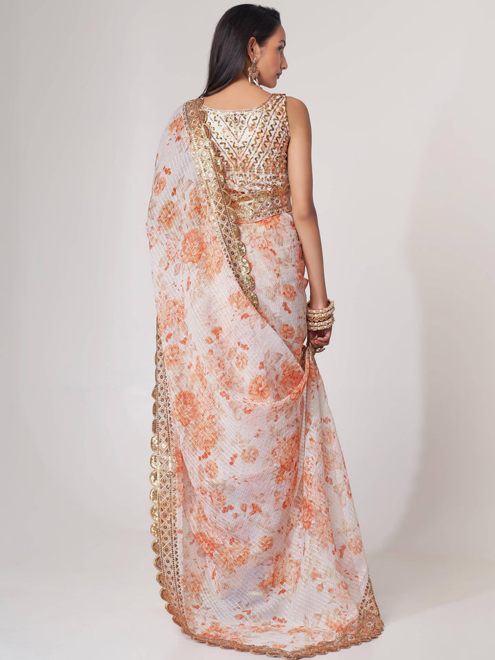 Vibrant color luxurious fabric exclusive attire crafted for elegance and style.