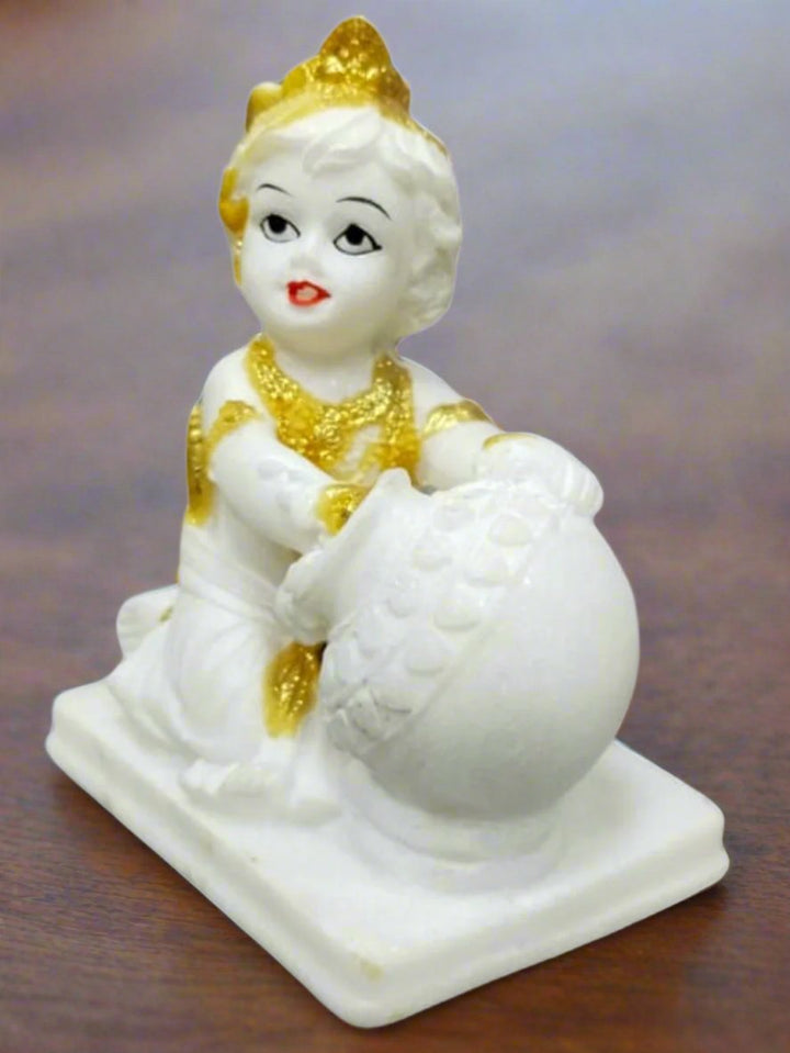 Handcrafted Bal Gopal Idol | Makrana Marble