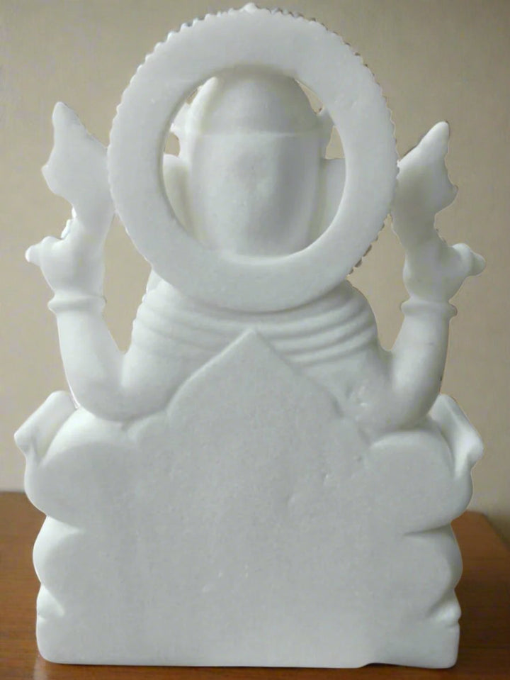 Pure White Makrana Ganesha | Exquisite Craftsmanship