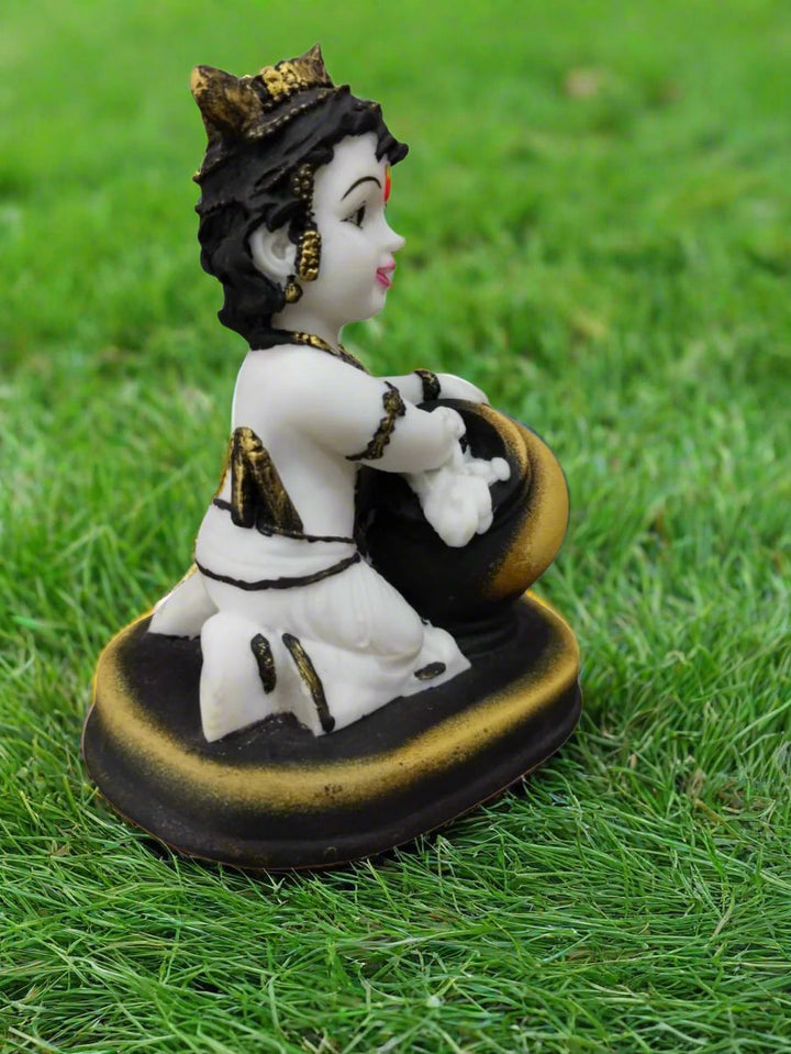 Bal Gopal Statue | Fiber Plastic, Lightweight & Long-Lasting Murti