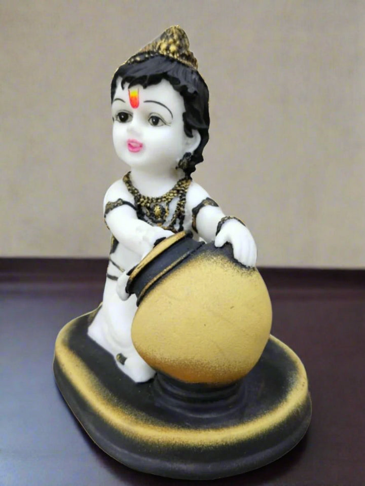 Bal Gopal Statue | Fiber Plastic, Lightweight & Long-Lasting Murti