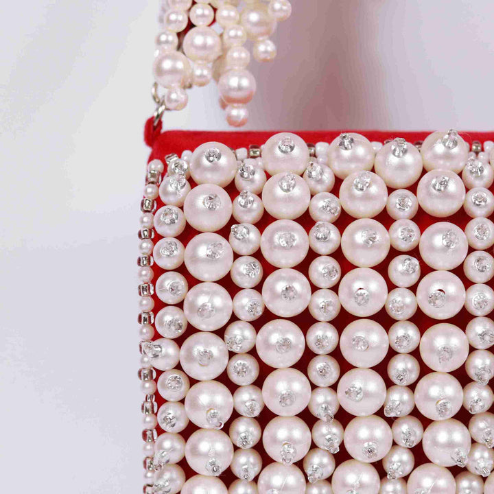 Jade Mini Bag | Embroidered Handle High-End Fashion Statement