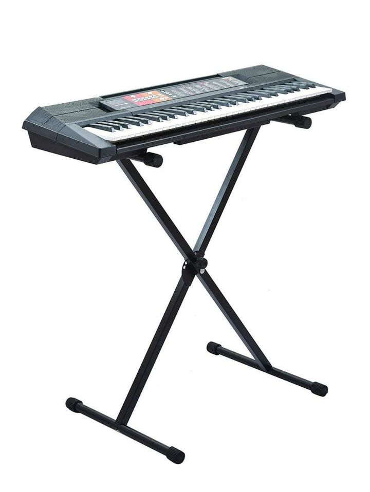 Portable Iron Keyboard Stand for Small Keyboards | Tubing 1 inch | Adjustable Heights