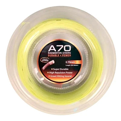 Li-Ning A 70 Badminton String (For Single Racket String Cut From Reel )
