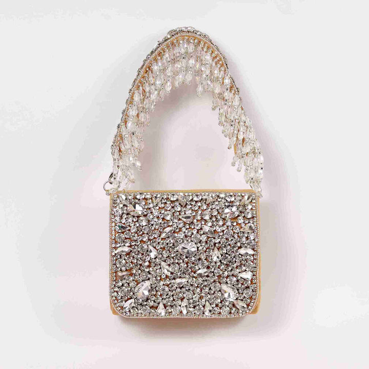 Grace Mini Handbag | Embroidered Handle Signature Design