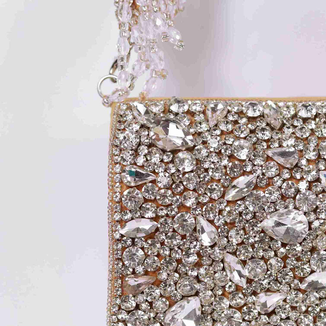 Grace Mini Handbag | Embroidered Handle Signature Design