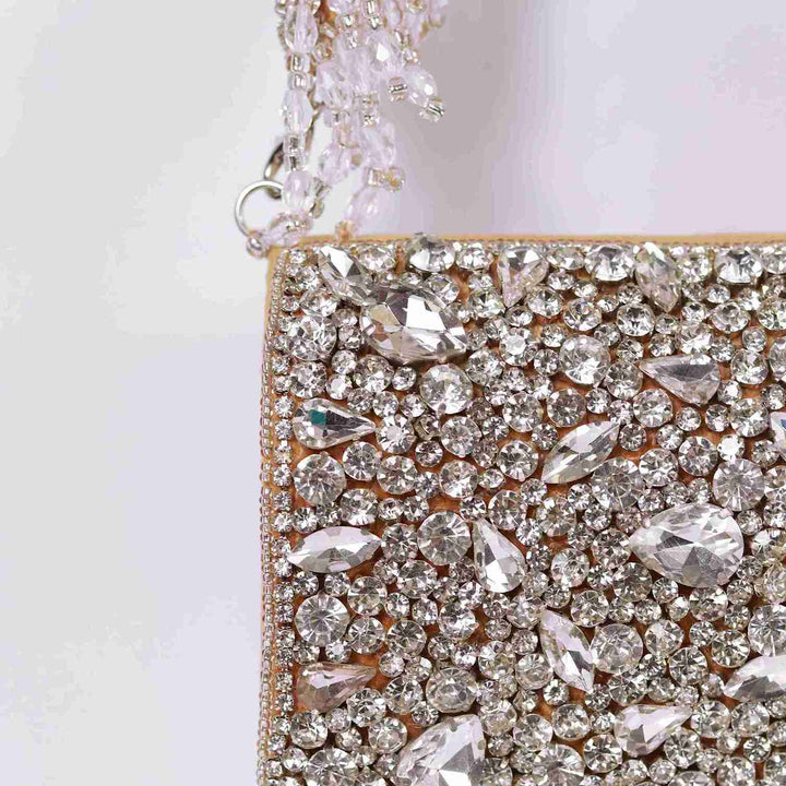 Grace Mini Handbag | Embroidered Handle Signature Design