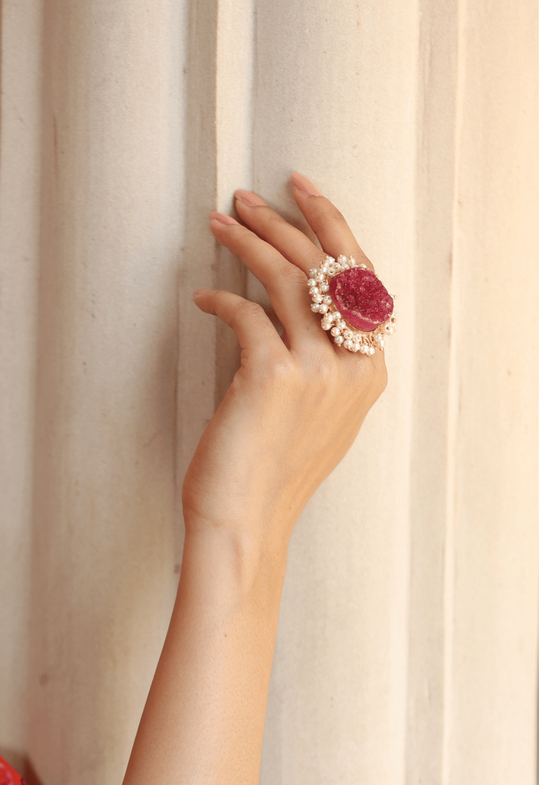Designer stone ring | Signature Design
