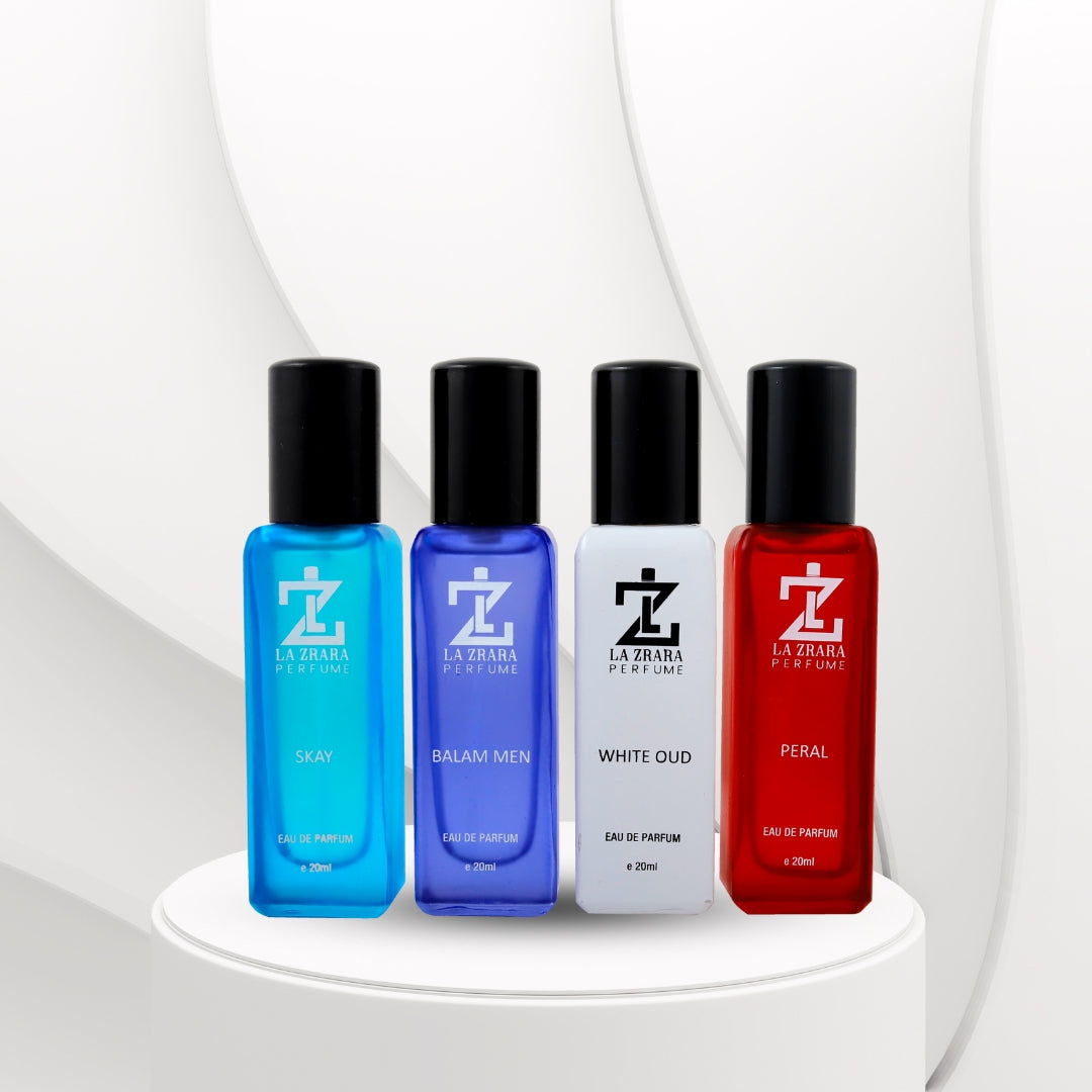 Luxury Perfumes Gift Set | 4 × 20ML for Men & Women Fragrance Set