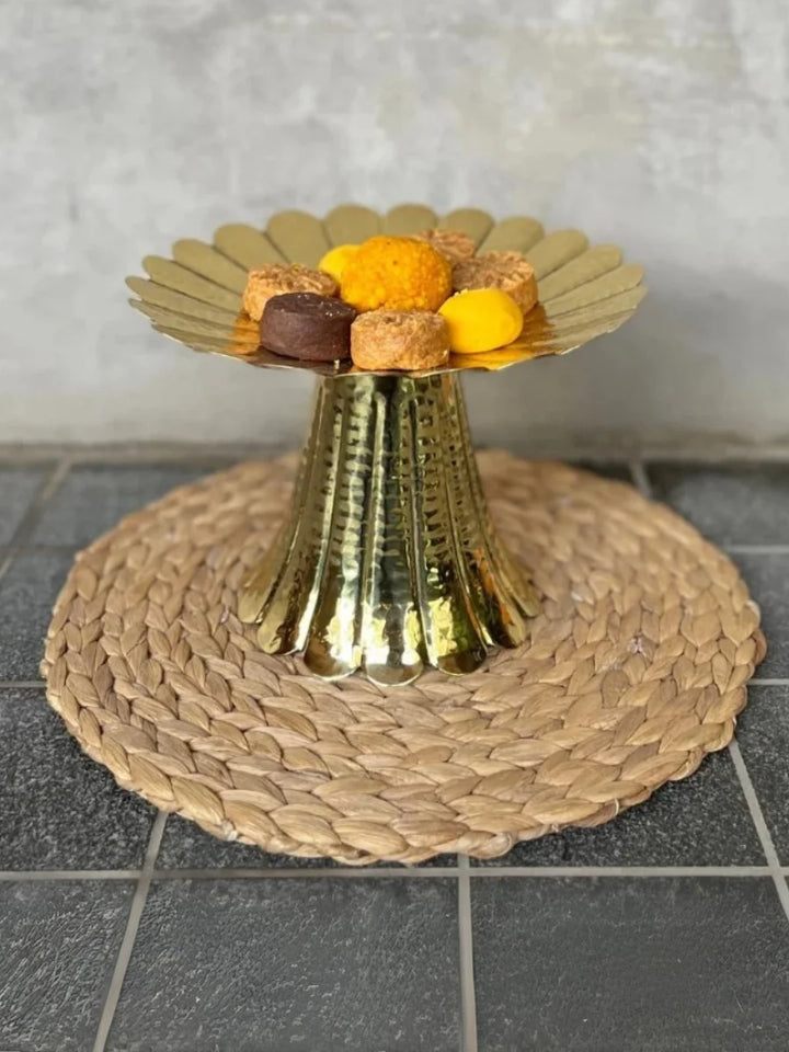 Elegant Brass Serveware | Frumoasa Serving Platter