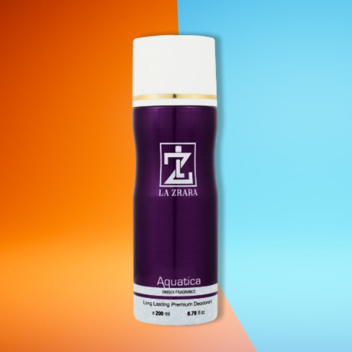 Aquatica Premium Deodorant | Unisex Fragrance, 100ML Long-lasting Protection