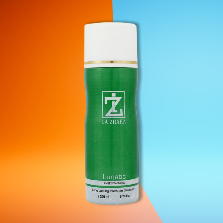 Lunatic Unisex Deodorant Spray | Fresh and Confident All-Day Deo for Men & Women