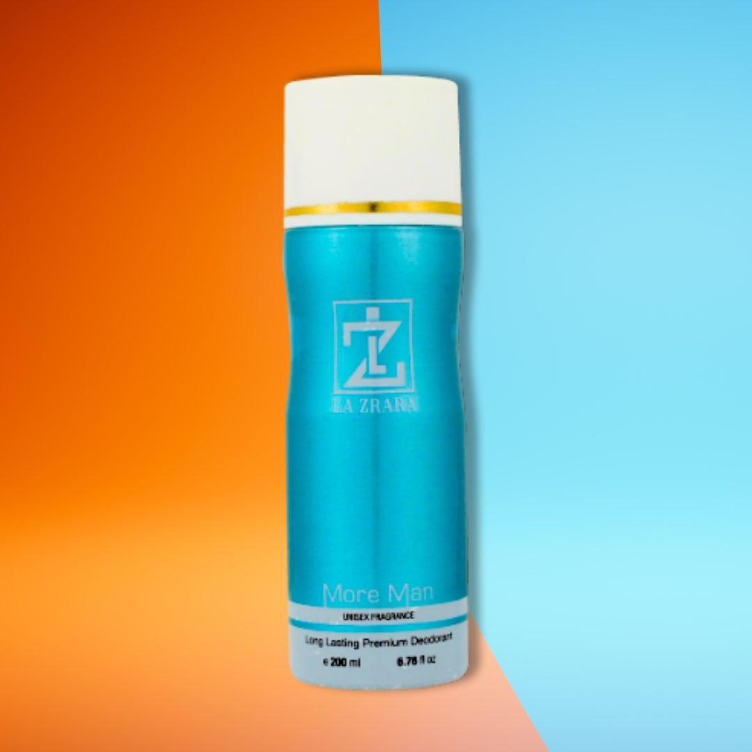 More Man Premium Deodorant | Unisex 100ml for All-Day Odor Protection