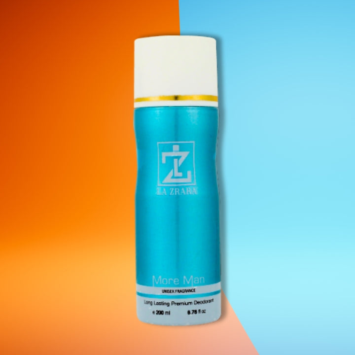 More Man Premium Deodorant | Unisex 100ml for All-Day Odor Protection