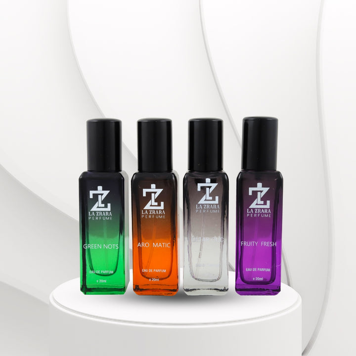 Luxury Premium Perfumes Gift Set | 4 × 20ML for Men & Women Fragrance Set