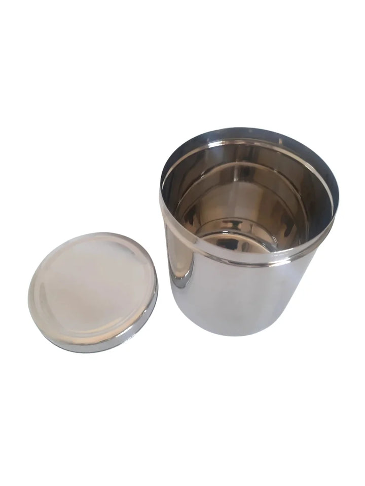 Stainless Steel Container No.3 | Durable Dabba for Kitchen Storage