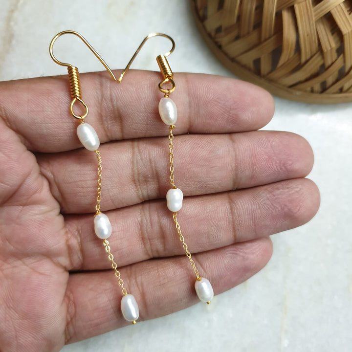 Baroque Pearl | Dainty Earrings Trendy