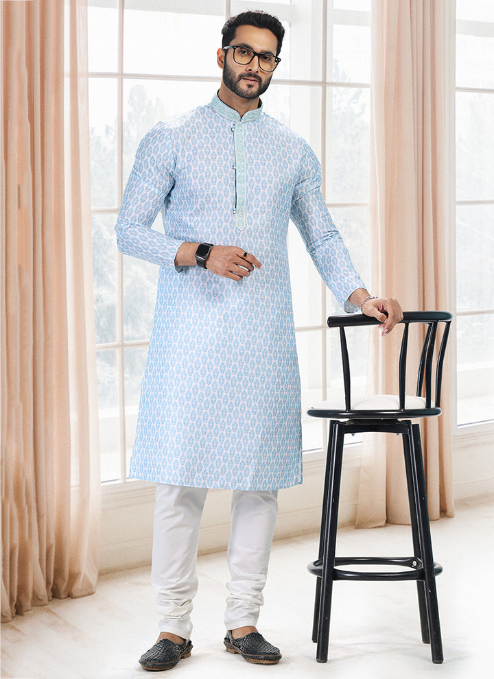 Luxurious Handcrafted cotton Premium Kurta Pajama | A Must-Have for Exclusive Festive Wardrobes