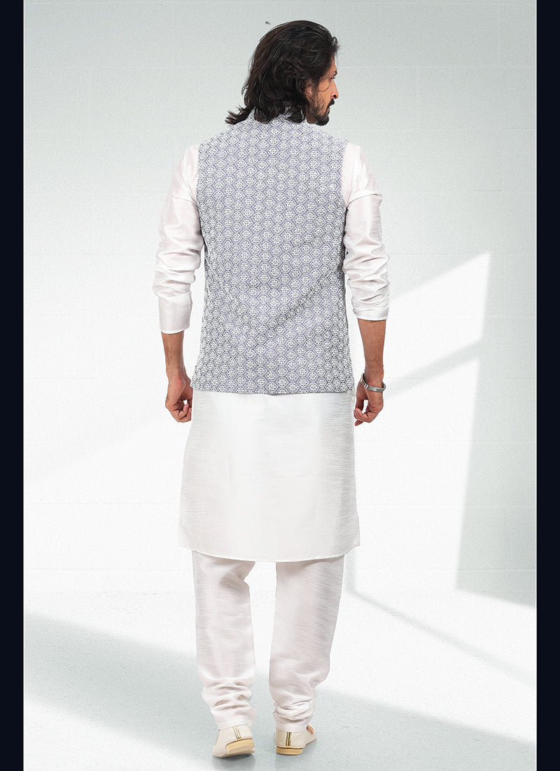 Stylish Wedding banarasi silk Premium Kurta Pajama | Designed to Elevate Your Style for Cultural Events
