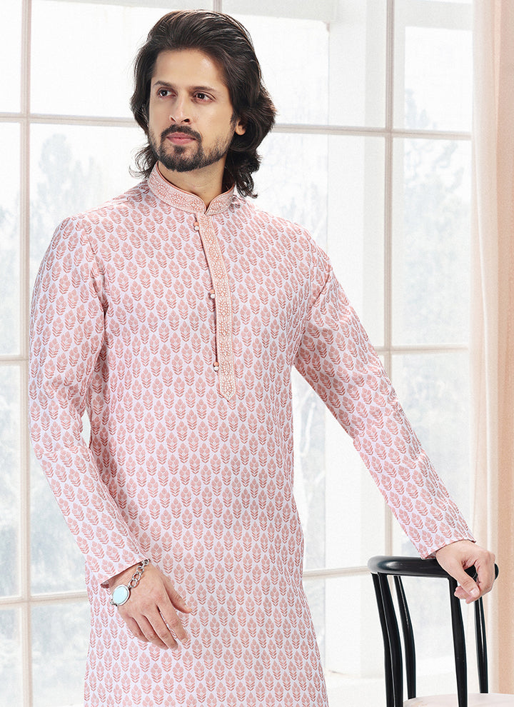 Luxurious Handcrafted cotton Premium Kurta Pajama | A Must-Have for Exclusive Festive Wardrobes
