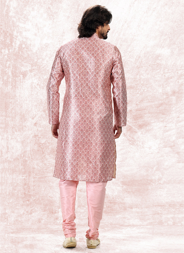 Exclusive Designer banarasi silk Premium Kurta Pajama | Perfect for Grand Celebrations & Traditional Gatherings