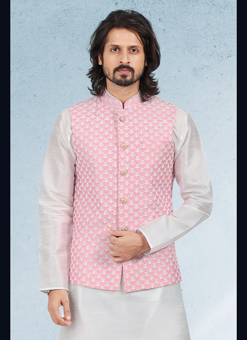 Elite Regal banarasi silk Premium Kurta Pajama | Finely Detailed to Enhance Your Look for Formal Events
