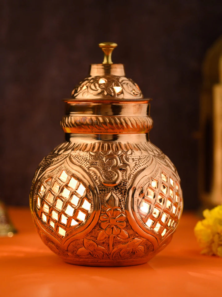 Authentic Copper Garba | Handmade Puja Garba for Navratri