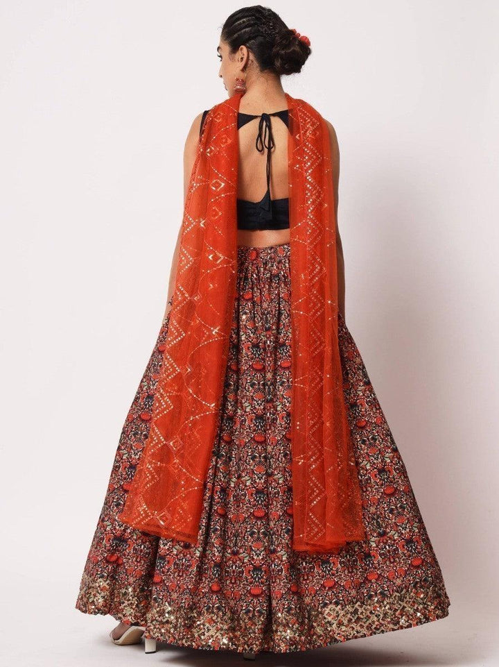 Prodigious Multi-Color Digital Printed | Art Silk Lehenga Choli Edition