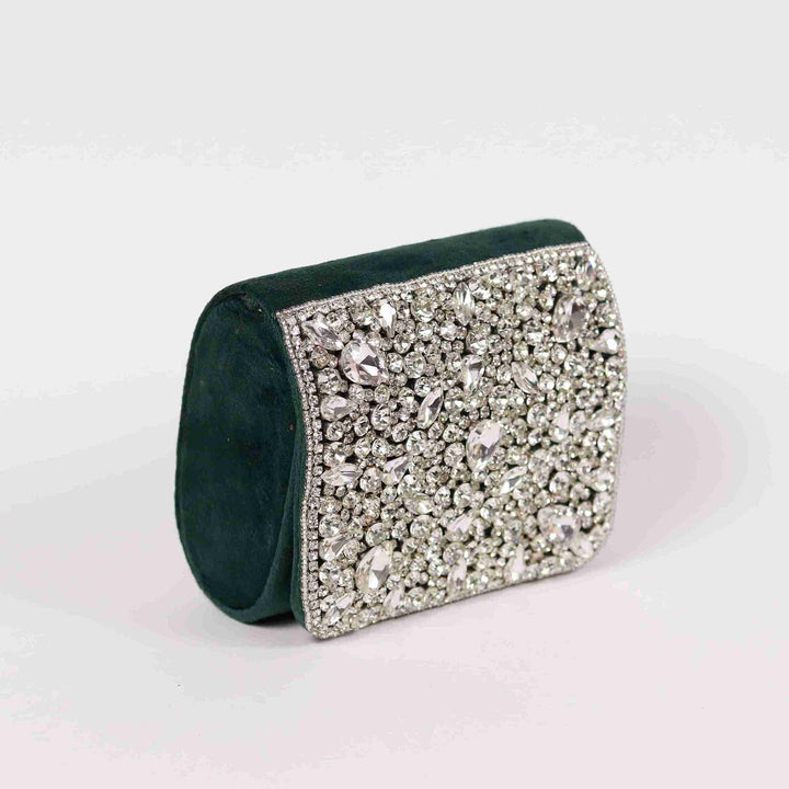 Grace Mini Handbag | Embroidered Handle Luxury Accessory