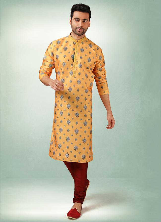 Elite Regal art silk Premium Kurta Pajama | A Must-Have for Exclusive Festive Wardrobes