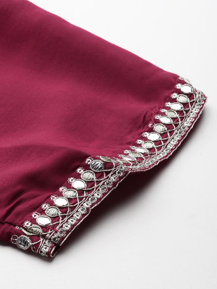 Elegant Viscose Chanderi Kurta Set | Heavy Embroidered Work with Organza Dupatta