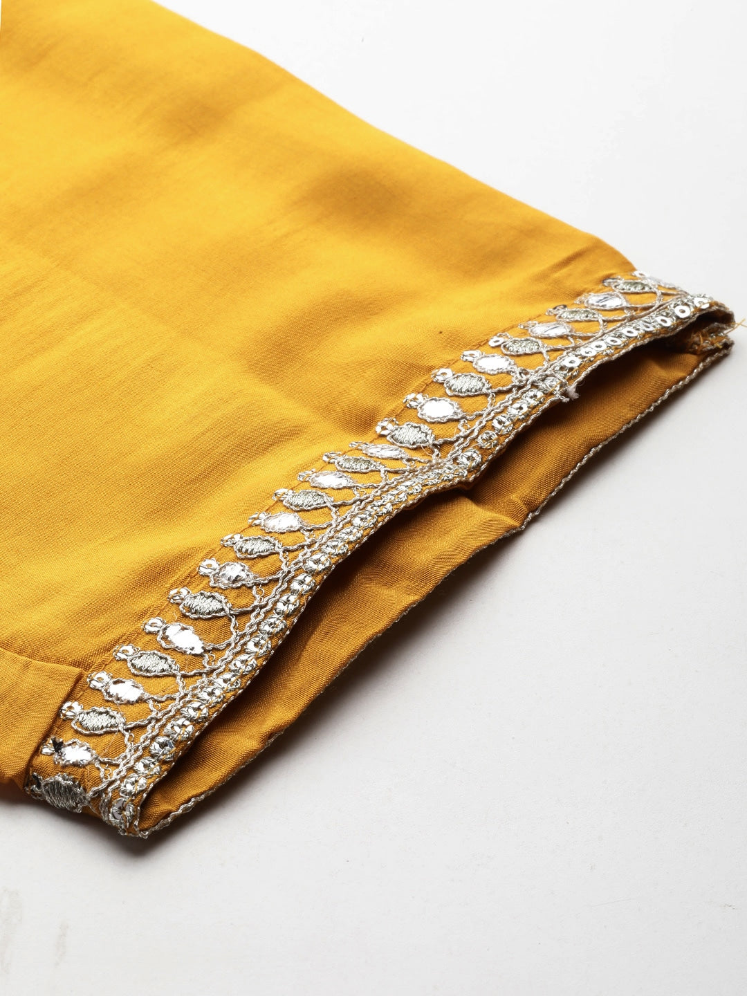 Elegant Viscose Chanderi Kurta Set | Heavy Embroidered Work with Organza Dupatta