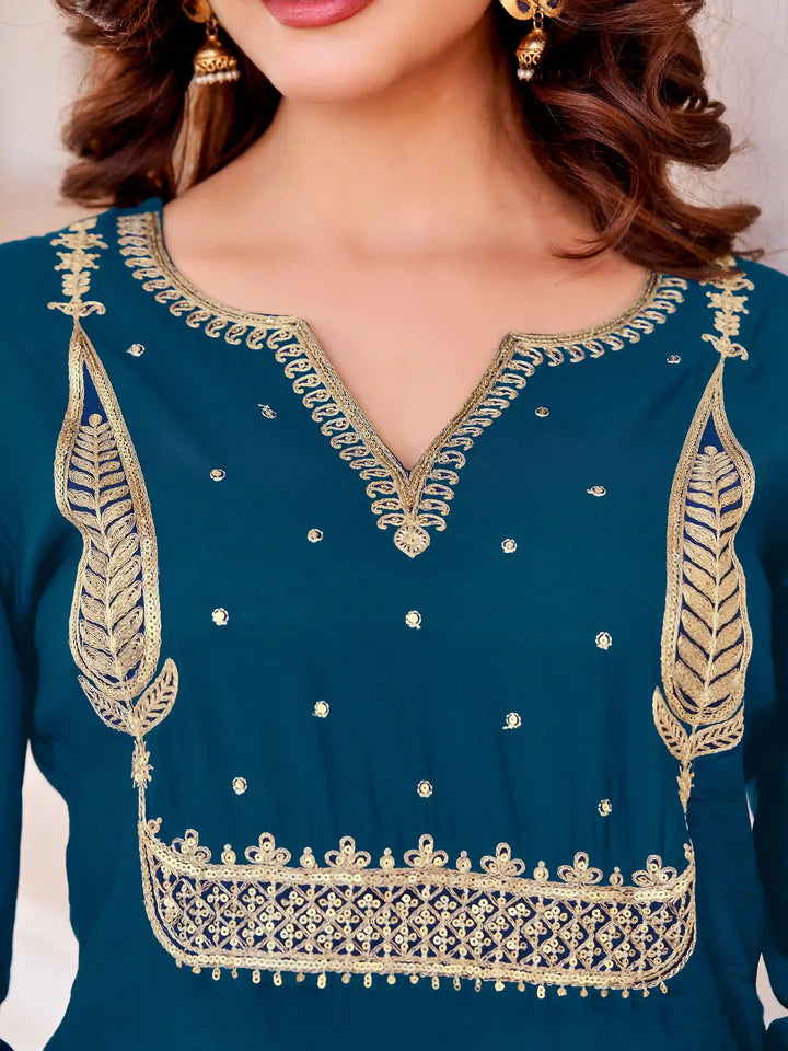 Elegant Colored Pair Suit | Modal Silk with Organza Dupatta