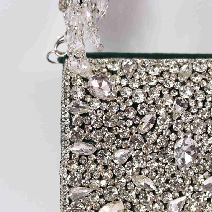 Grace Mini Handbag | Embroidered Handle Luxury Accessory