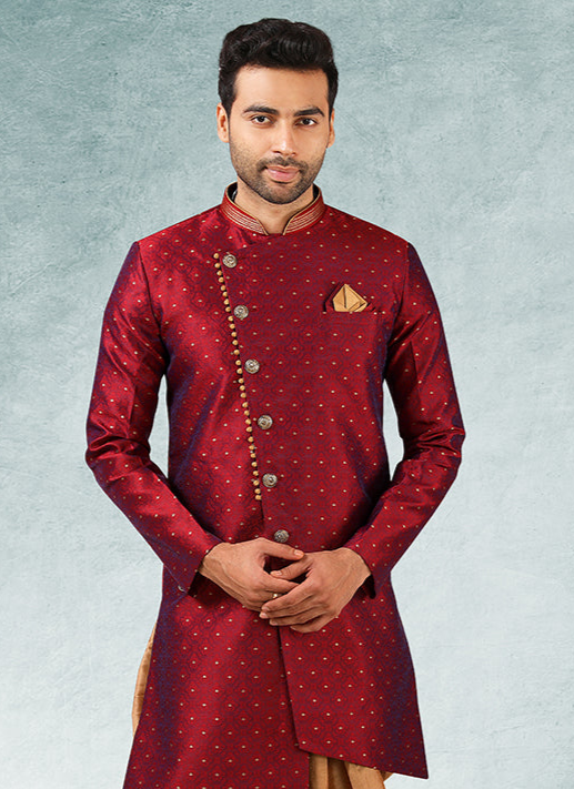 Traditional Indowestern Suit | Stylish Attire for Grand Celebrations