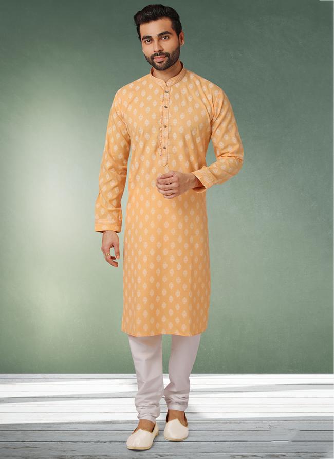 Cotton Kurta Pajama | Stylish Printed Design for Festive & Casual Wear
