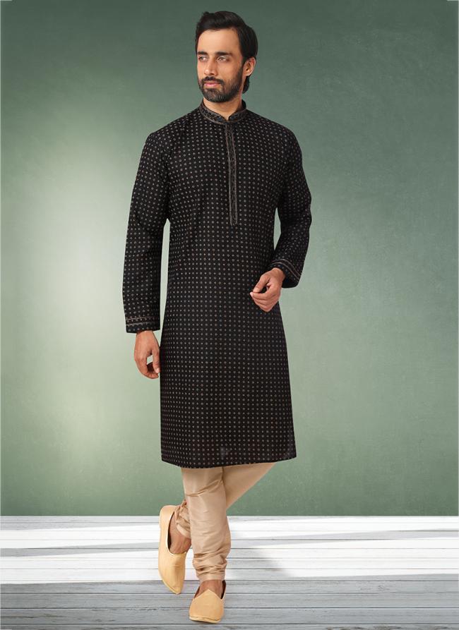Premium Cotton Kurta Pajama | Elegant Printed Design for a Classic Look