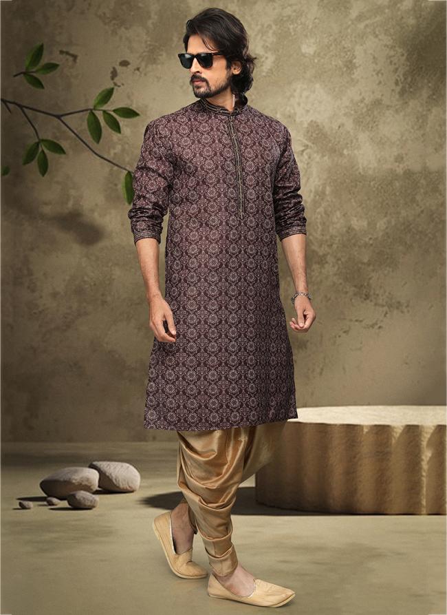 Stylish Cotton Kurta Pajama | Premium Machine Work for a Stylish Look