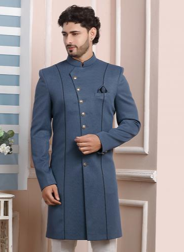 Fashionable Gray  Indo Western | Modern Ethnic Wear with a Traditional Twist