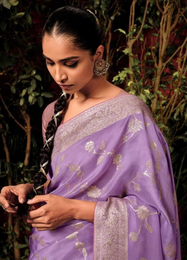 Luxury Viscose Silk Saree | Traditional Zari Weaving Saree